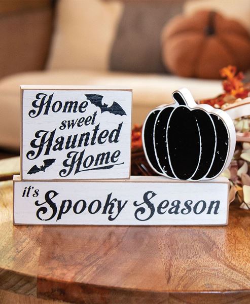 Picture of It's Spooky Season Blocks, 3/Set