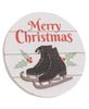 Picture of Cozy Christmas Round Easel Sign, 2 Asstd.