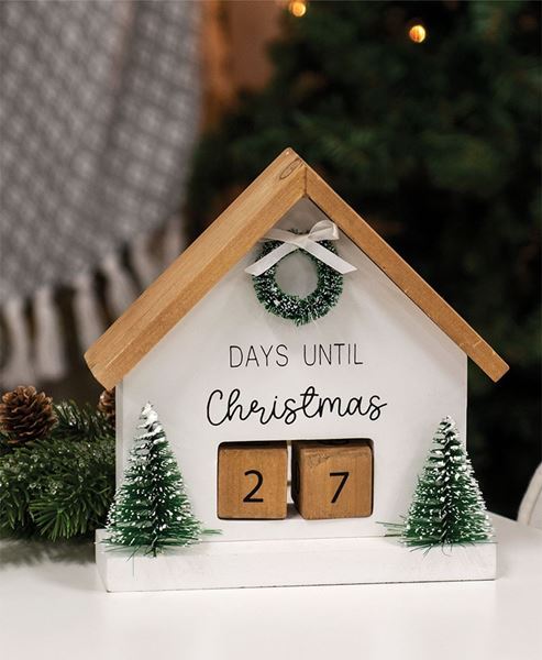 Picture of Days Until Christmas Woodland Home Countdown Calendar