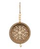 Picture of Cheetah Print Snowflake Shadowbox Hanger, 2 Asstd.