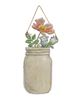 Picture of Floral Jar Metal Hanging Sign