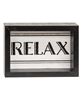 Picture of Black & White Bath Words Box Sign, 3 Asstd.