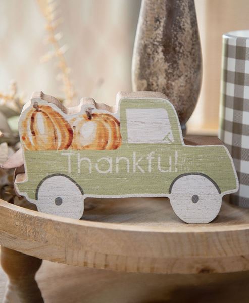 Picture of Thankful Pumpkin Truck Chunky Sitter