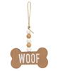 Picture of Good Dog Beaded Bone Ornament, 3 Asstd.