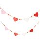 Picture of Beaded Wooden Hearts Mini Garland