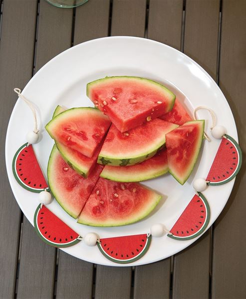 Picture of Beaded Watermelon Mini Garland