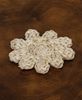 Picture of Corn Husk Flower Shape Candle Mat, 6"