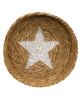 Picture of Natural Jute Candle Tray w/Star