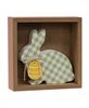 Picture of Hoppity Easter & Green Check Chunky Bunny Sitter, 2/Set