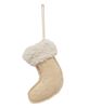 Picture of Natural Christmas Stocking Ornament