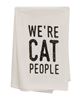 Picture of We’re Cat People Dish Towel