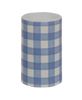 Picture of Blue Gingham Timer Pillar, 3"x5"