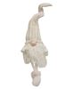 Picture of Dangle Leg Plush Cream Gnome with Ribbed Hat