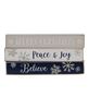 Picture of Believe Snowflake Mini Stick, 3 Asstd.