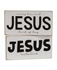 Picture of Jesus Kind of Day Block Sign, 2 Asstd.