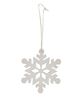 Picture of Sparkle Snowflake Ornament, 3.5", 4 Asstd.