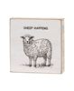 Picture of Sheep Happens Square Block, 3 Asstd.