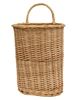 Picture of Natural Woven Willow Wall Basket w/Handle - 19.5"H