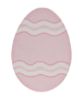 Picture of Glittered Pink Easter Egg Planter Stake Topper