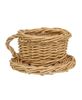 Picture of Natural Willow Coffee Cup & Saucer Basket, 4.5" x 2.5"