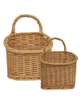 Picture of Natural Willow Hanging Wall Baskets, 2/Set