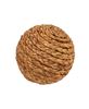 Picture of Warm Brown Woven Seagrass Decorative Ball, 4"