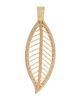 Picture of Natural Wood Laurel Leaf Wall Hanger, 17"