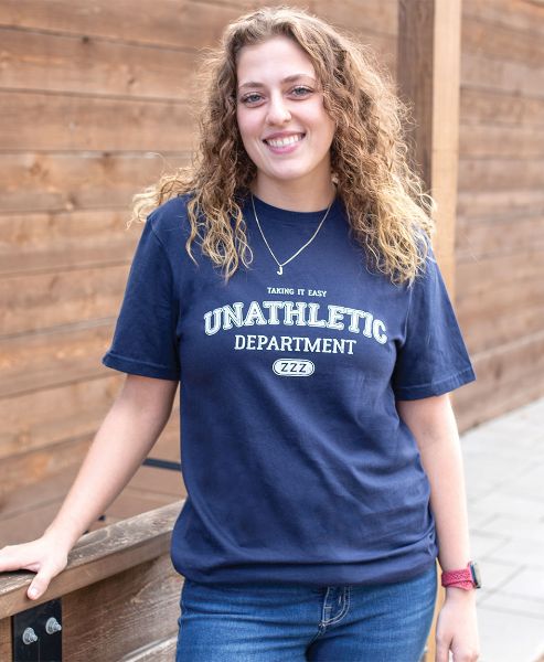 Picture of Unathletic Department T-Shirt, Navy