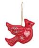 Picture of Yuletide Folklore Stuffed Felt Cardinal Ornament