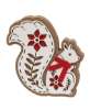 Picture of Laser Cut Poinsettia Squirrel Sitter