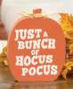 Picture of Hello Beautiful/Hocus Pocus 2-Sided Wooden Pumpkin Sitter