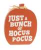 Picture of Hello Beautiful/Hocus Pocus 2-Sided Wooden Pumpkin Sitter