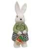 Picture of Mr. & Mrs. Gingham Fabric Bunny Doll, 2 Asstd.