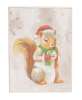 Picture of Warm Winter Woodland Bunny or Squirrel Box Sign, 2 Asstd.