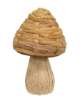 Picture of Woven Seagrass Mushroom 10"H