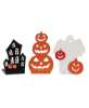 Picture of Wooden Halloween Votive Screen, 3 Asstd.