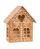 Picture of Metal Gingerbread House Luminary, 9.75"H