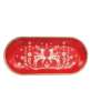 Picture of Yuletide Reindeer Oval Wooden Tray