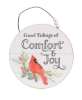 Picture of Comfort & Joy Round Cardinal Hanger