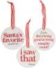 Picture of I Saw That Round Ornament w/Ribbon, 3 Asstd.