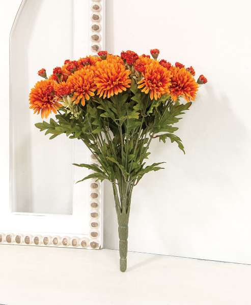 Picture of Bountiful Mums Bouquet, Orange, 15"H