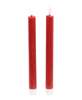 Picture of Burgundy Wax Timer Tapers, 10"H, 2/Set