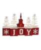 Picture of Light Up Frosted Winter Forest & Church on Joy Blocks