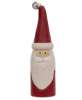 Picture of Carved Wood Jingle Bell Santa, 9"H