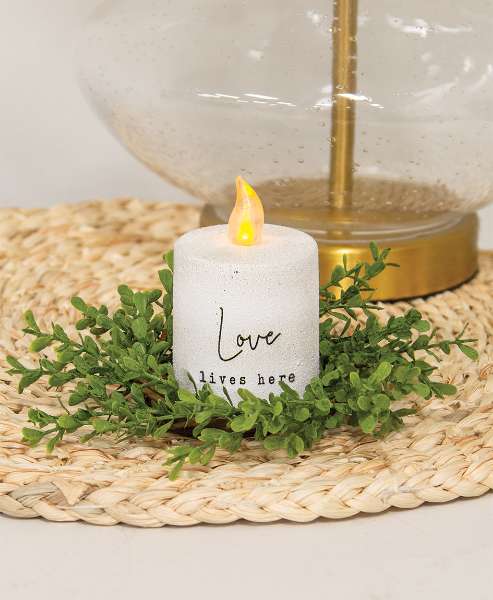 Picture of Baby Boxwood Candle Ring, 2.5"