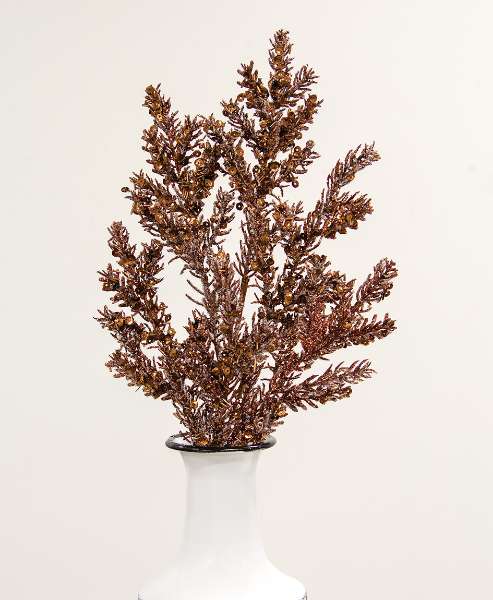 Picture of Fancy Frosted Bronze Pine Spray, 26"