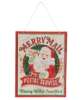 Picture of Metal Retro Merry Mail Postal Service Sign