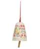 Picture of Yuletide Greetings Papier Mache Bell Hanger, 2 Asstd.