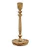 Picture of Distressed Gold Finish Candle Stick, 9"H