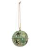 Picture of Gleaming Distressed Metal Snowflake Jingle Bell, 3.5", 3 Asstd.